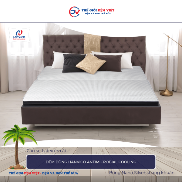 Đệm bông ANTIMICROBIAL COOLING